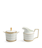 Wedgwood Renaissance Grey 2-piece sugar and creamer set (British brand)