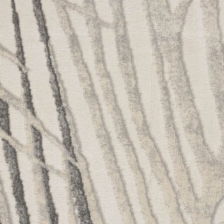 Nourison Ivory Grey runner rug 66 x 236 cm, imported from the UK
