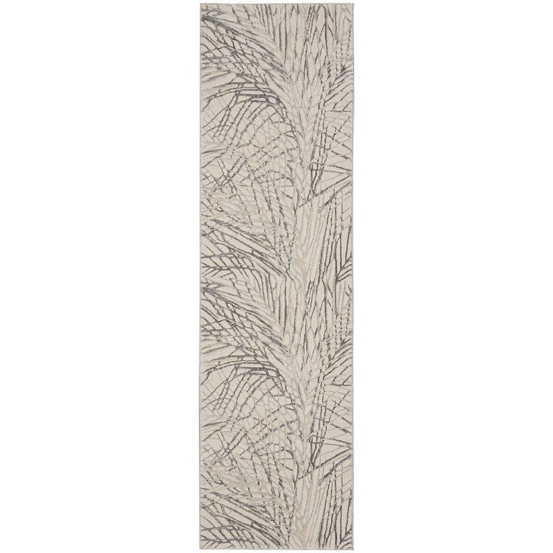 Nourison Ivory Grey runner rug 66 x 236 cm, imported from the UK