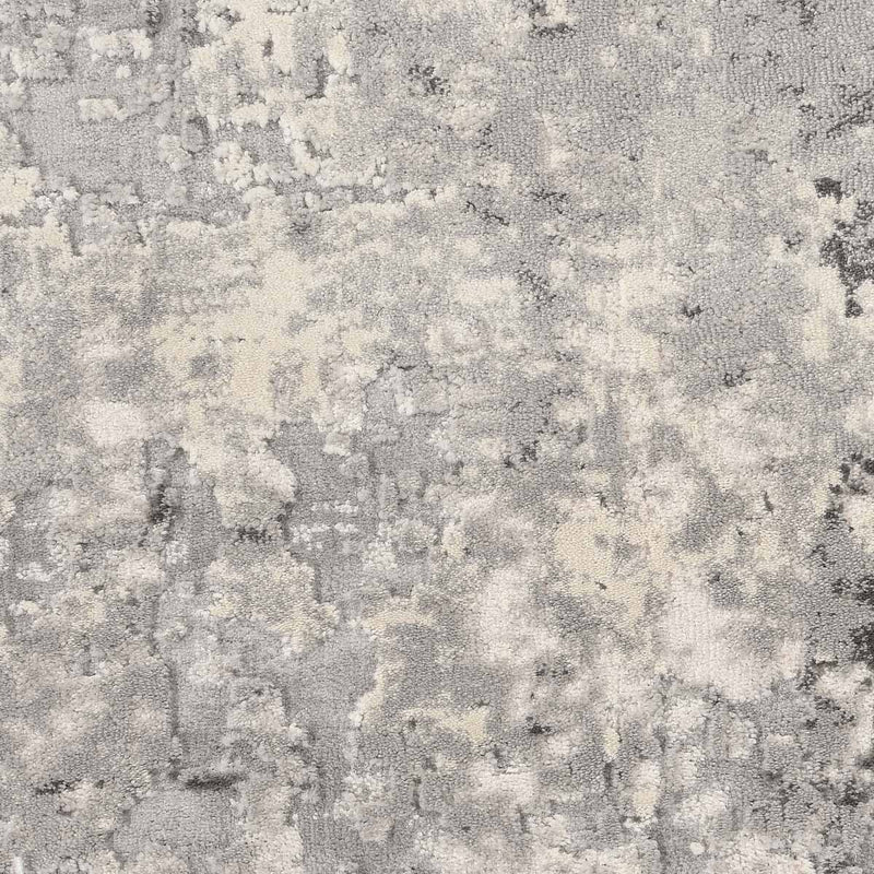 Nourison Mottled Grey Runner rug 66 x 236 cm, imported from the UK