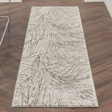 Costco UK Nourison Rustic Textures Ivory & Grey Runner Rug 66 x 236 cm- Buy online at McGrocer