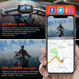 Rexing MTC1 Dual Camera Motorcycle Dash Cam, imported from the UK