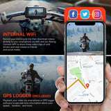 Rexing MTC1 Dual Camera Motorcycle Dash Cam, imported from the UK