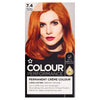 Superdrug permanent hair dye 7.4 Copper Burst (British brand)