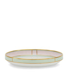 Ginori 1735 hand-decorated porcelain fruit holder 24cm - British product