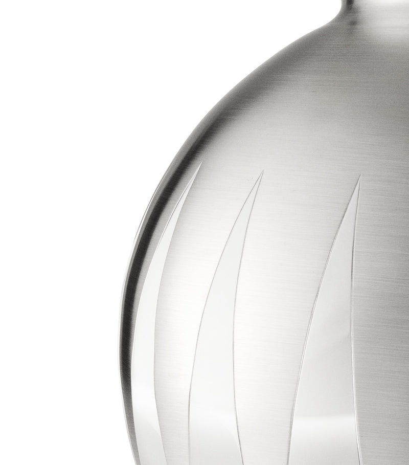 Christofle Dents-de-Loup sterling silver vase 33cm - British product