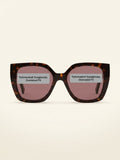 Gucci butterfly-frame acetate sunglasses with tortoiseshell pattern, (British brand)