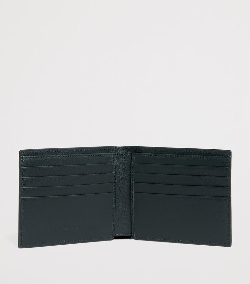 Giorgio Armani lamb leather bifold wallet, imported from the UK