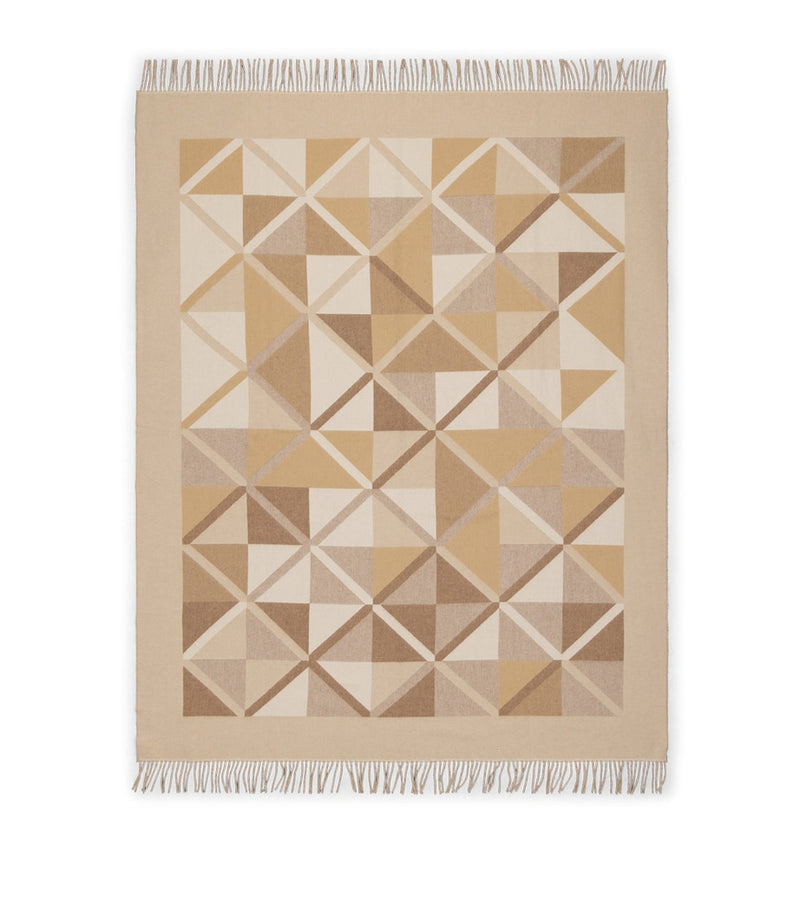 Begg x Co cashmere throw Dallas Marquet 140x180cm (British brand)