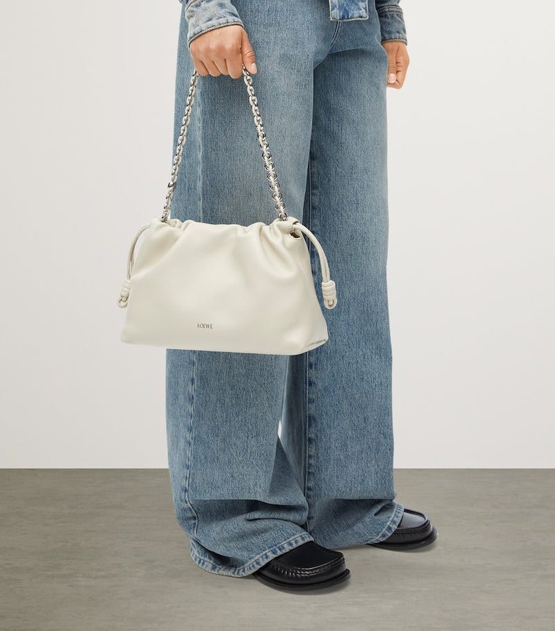 LOEWE Flamenco calfskin leather purse, UK version