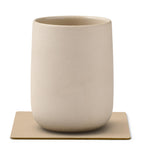 LIND DNA square corduroy coasters set of 4, UK version