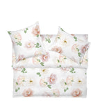Schlossberg Rose-Noblesse cotton flat sheet super king (British brand)
