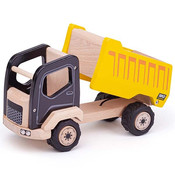 Tidlo Wooden Tipper Truck Toy GOODS Superdrug