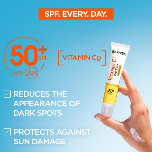 Garnier Vitamin C Duo Brightening Serum SPF 50+, UK version