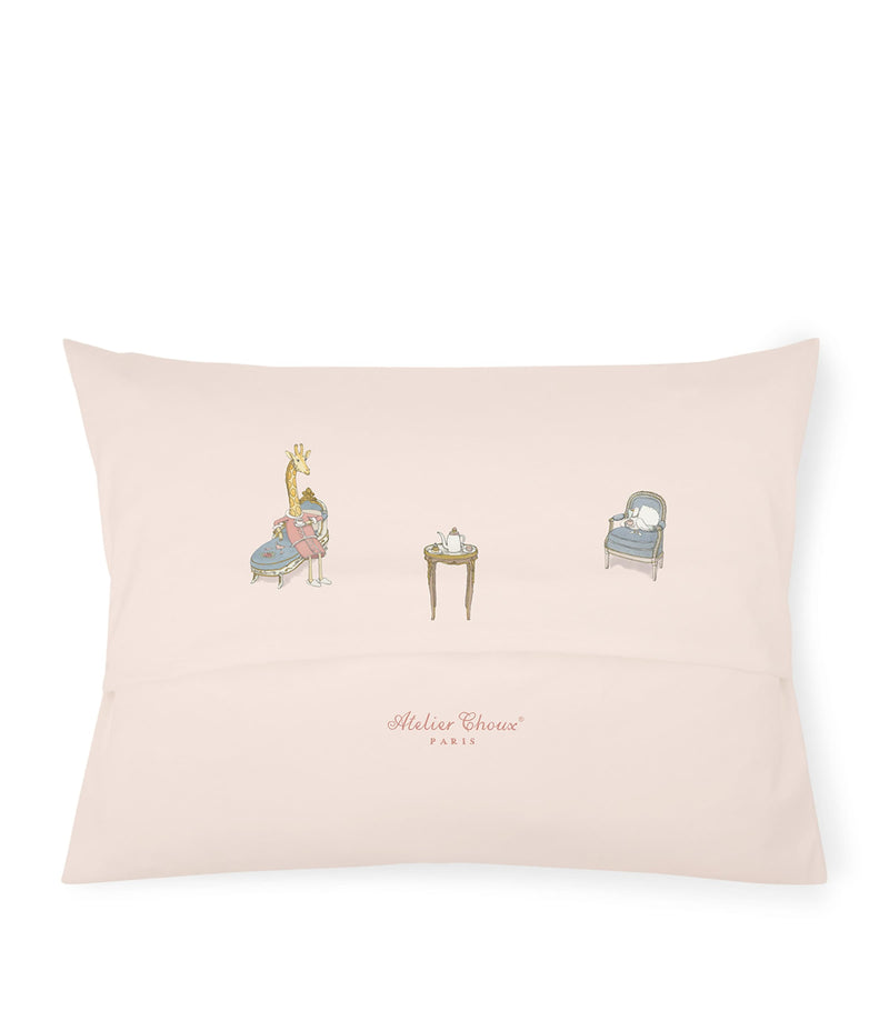 Atelier Choux satin French bedroom cushion - British product
