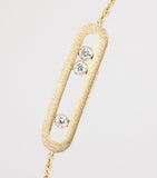 Messika Move Classique diamond bracelet 18kt yellow gold (British brand)