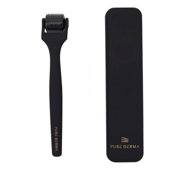 Pure Derma London Hair and Beard Roller 0.5mm, imported from the UK
