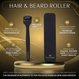 Pure Derma London Hair and Beard Roller 0.5mm, imported from the UK