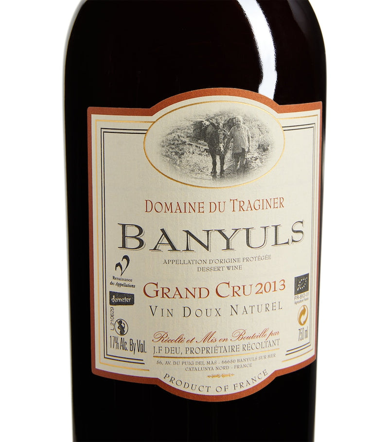Domaine du Traginer Banyuls Grand Cru 2013 75cl - British product