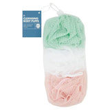 Superdrug Superdrug Body Puffs x3 Cleansing Body Sponges- Buy online at McGrocer
