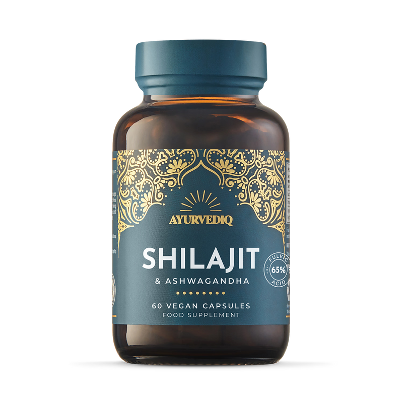 Ayurvediq Shilajit & Ashwagandha capsules 60 - British product