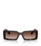Dolce&Gabbana acetate rectangle sunglasses dark grey lenses, UK version