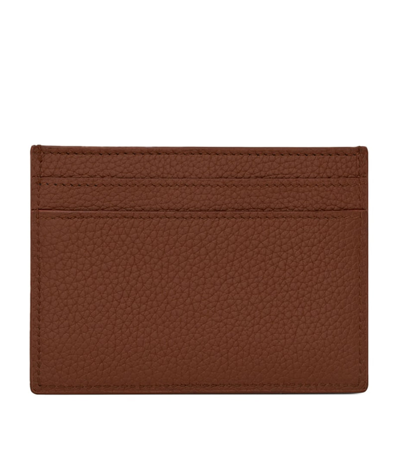 Saint Laurent leather card holder 7.5cm x 10.5cm (British brand)