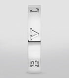 Bvlgari B.zero1 ring in white gold, imported from the UK