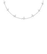 Harrods Graff White Gold and Diamond Butterfly Necklace- Buy online at McGrocer