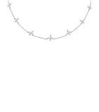 Graff white gold diamond butterfly necklace, UK version