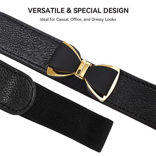 Livingandhome waist belt black 65cm - British product