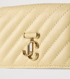 Jimmy Choo Curve Nello leather wallet with monogram, British brand