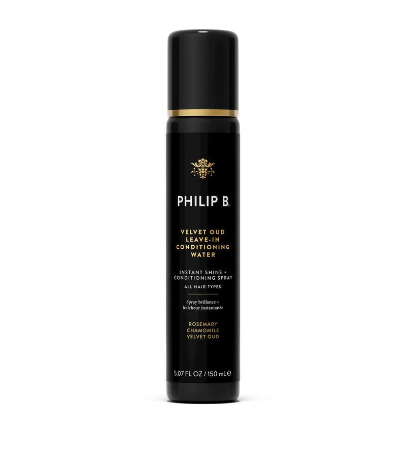 Philip B Velvet Oud leave-in conditioning water 150ml, imported from the UK