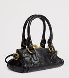 Chloé Paddington small leather top-handle bag, imported from the UK