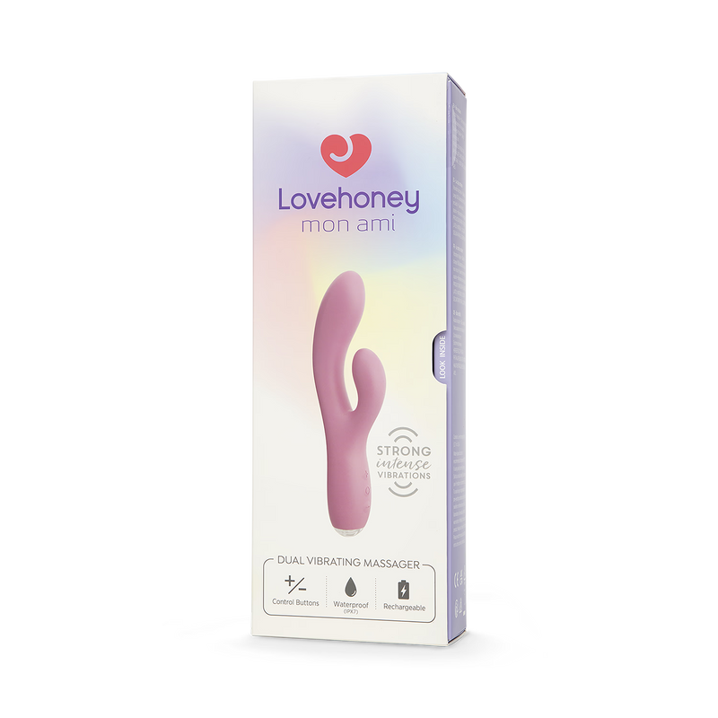 Lovehoney mon ami G-Spot dual rabbit vibrator - British product