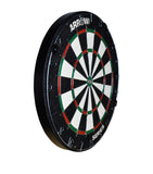 PrecisionPLAY Arrow180 bristle dartboard cabinet set, imported from the UK
