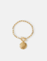 M&S Accessorize 14 Carat Gold Plated Charm Bracelet 20 cm- Buy online at McGrocer