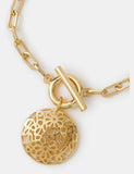 Z by Accessorize 14 carat gold plated charm bracelet - British product