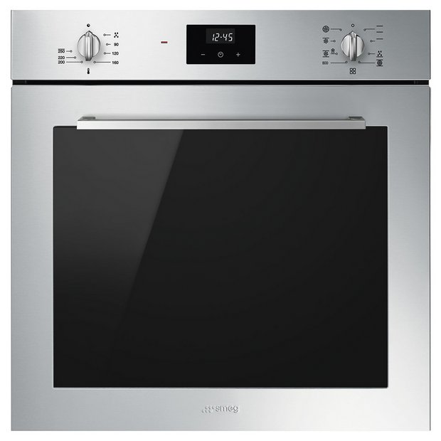 Smeg Cucina SF6400TVX built-in electric oven stainless steel 70 litre (British brand)