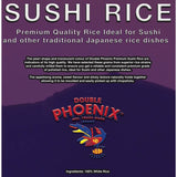 Phoenix Premium Sushi Rice 10kg, imported from the UK