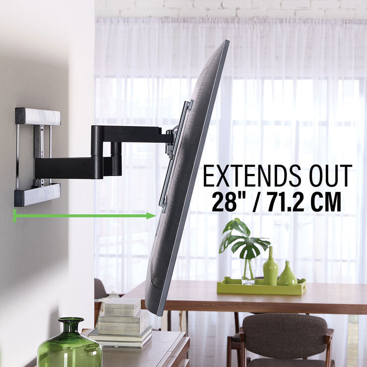 Sanus TV wall mount SLF428-B2 for 37-90 inch TVs (British brand)