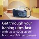 Philips Series 6000 PSG6026/20 Steam Generator Iron 1.8L, imported from the UK