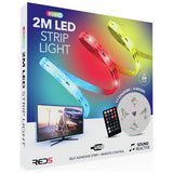 Red5 RGB colour changing LED strip lights 2m, imported from the UK