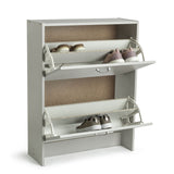 Argos Argos Home Maine Grey Shoe Storage Cabinet Wall-Mounted for 10 Pairs- Buy online at McGrocer