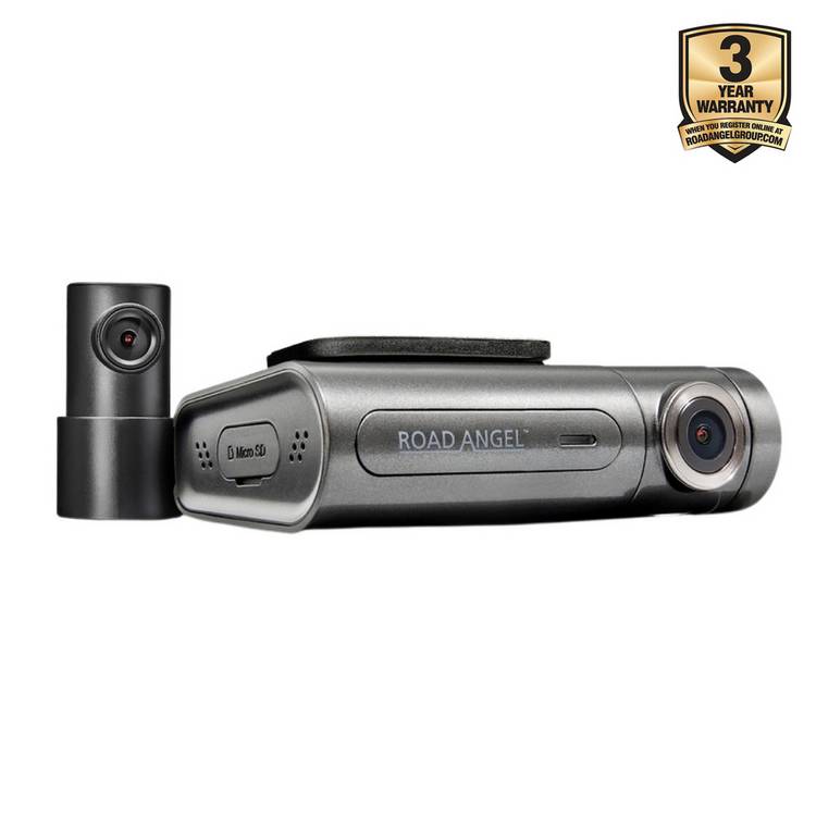 Road Angel Halo Pro dual dash cam 2K front rear - (British brand)
