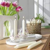 Habitat unscented taper dinner candles pack of 20, UK version