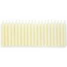 Habitat unscented taper dinner candles pack of 20, UK version