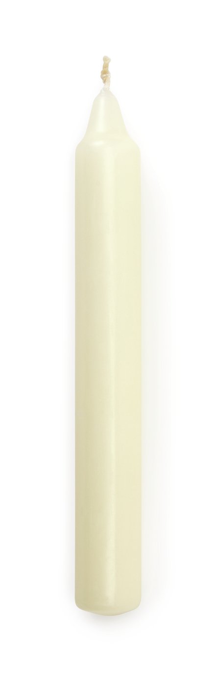 Habitat unscented taper dinner candles pack of 20, UK version