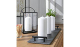 Argos Habitat Pack of 4 Unscented Pillar Candles- Buy online at McGrocer