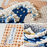 LEGO Art Hokusai The Great Wave wall art set 1810 pieces, imported from the UK